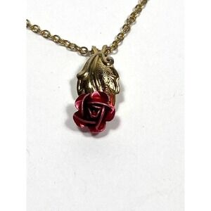 Park Lane Vintage Flower Rose Gold Tone Chain 17”